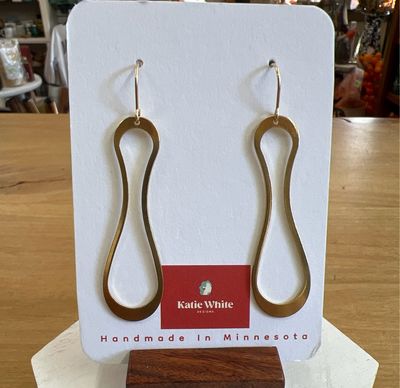 Katie White Earrings-Made in MN Katie White Earrings-Made in MN