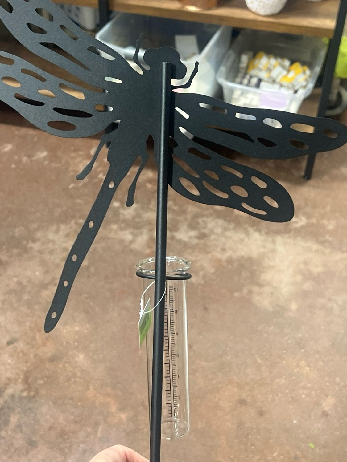 Laser Cut Rain Gauge Stake