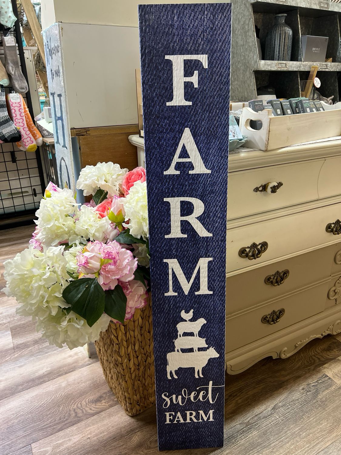 Denim Farm Porch Board Denim Farm Porch Board