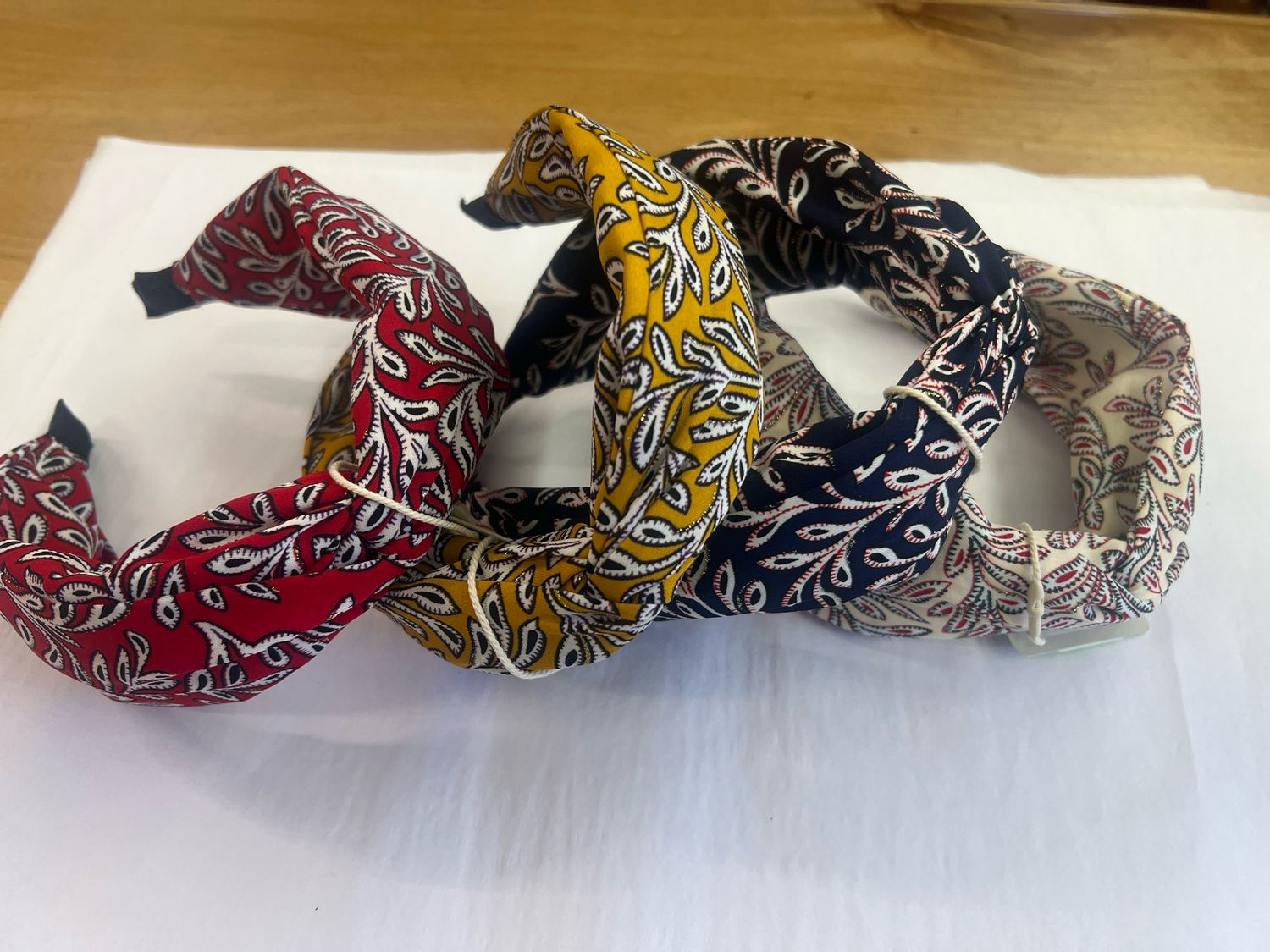 Paisley Knotted Headband