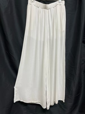 Zara White Wide Leg Pants