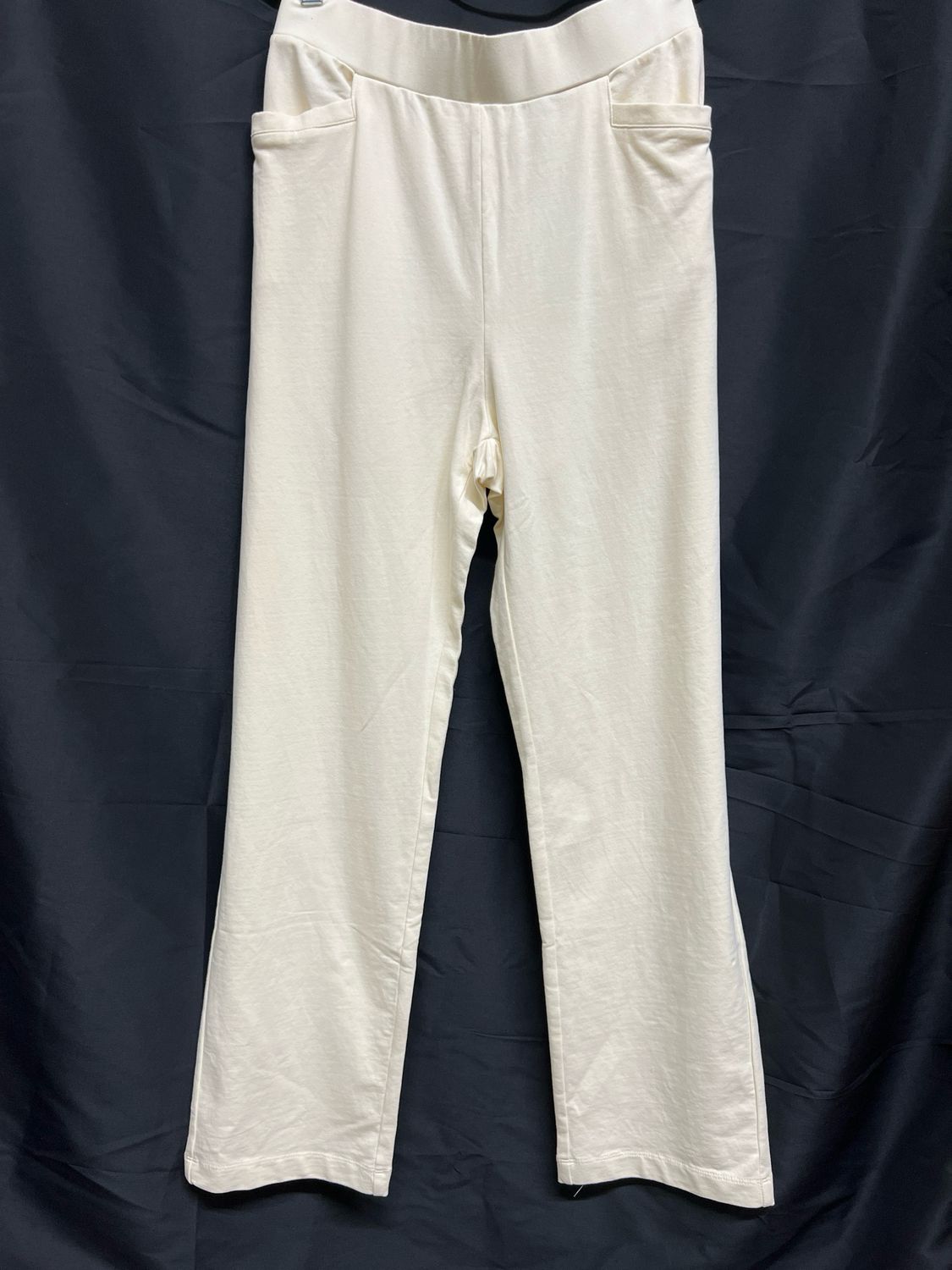 Slim Soft Ivory Pants