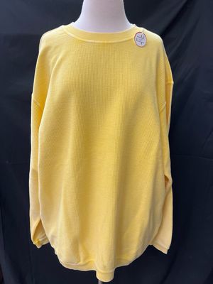 Golden Corded Crew Sweatshirt