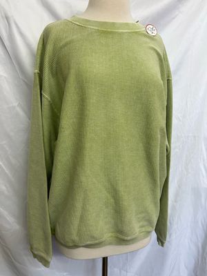 Fern Corded Crew Sweatshirt Fern Corded Crew Sweatshirt