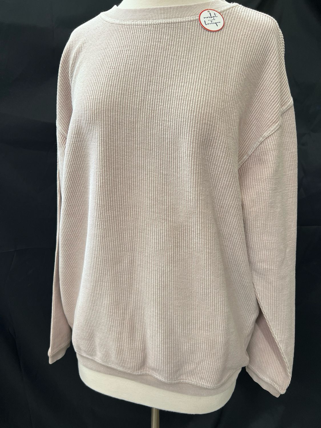 Mushroom Corded Crew