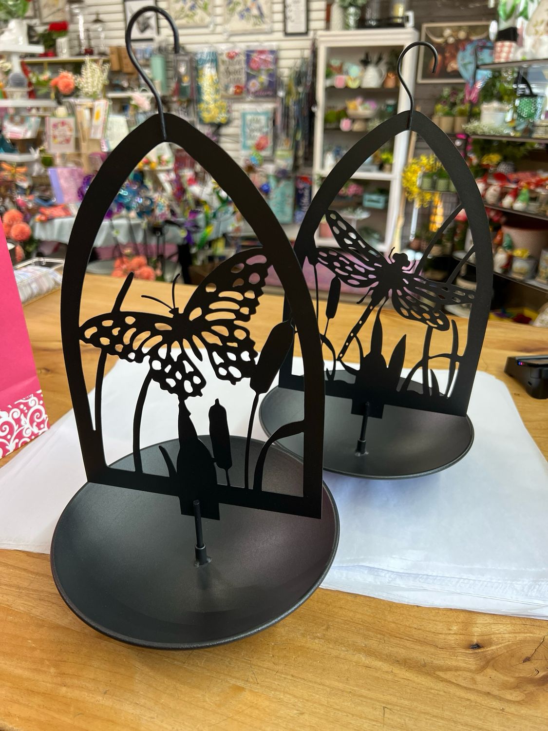 13-1/4" Black Metal Feeder