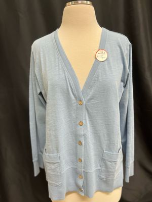 Rib Hemmed Cardigan