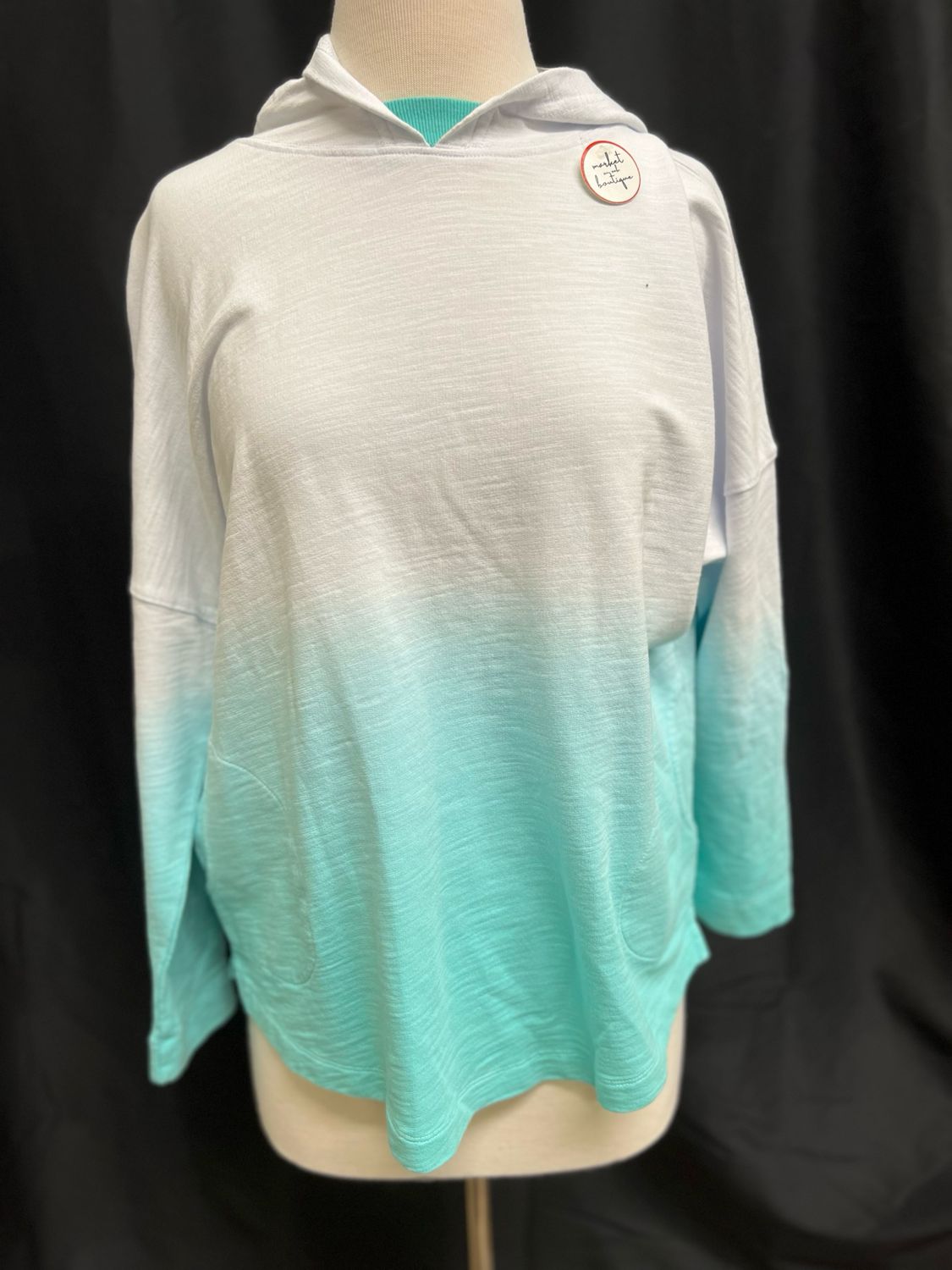 L/S Dip Dyed Nautical Hoody