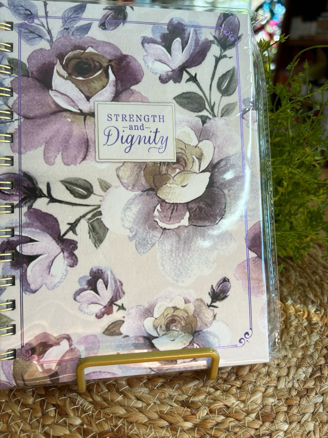 Spiral Journals: Purple Florals