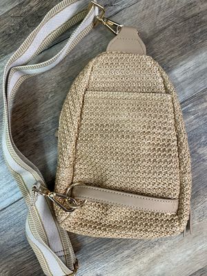 Rowan Raffia Sling Bag