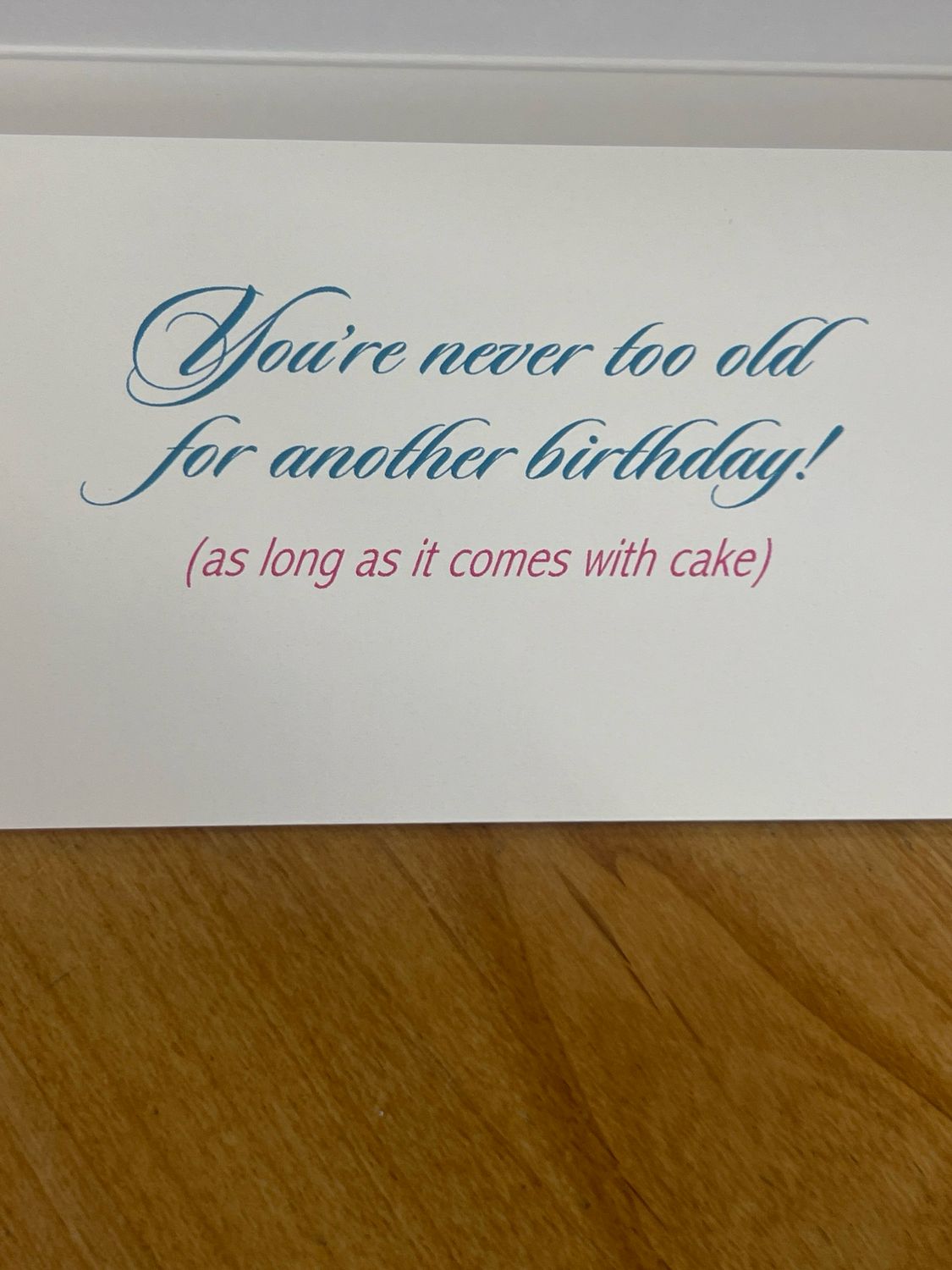Birthday Money Holder Card
