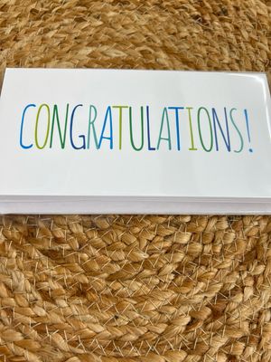 Blue Congratulations Money Holder Card 6 pack Blue Congratulations Money Holder Card 6 pack