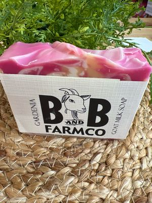 B &amp; B Goats Milk Soap - Gardenia