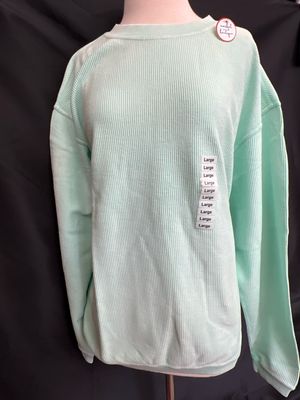 Mint Corded Crew Mint Corded Crew