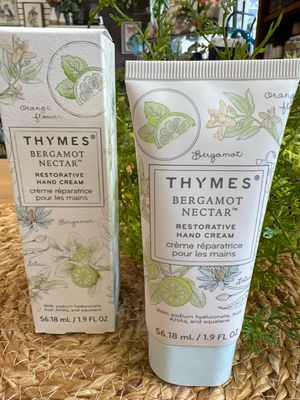 Thymes Bergamot Nectar Restorative Hand Cream
