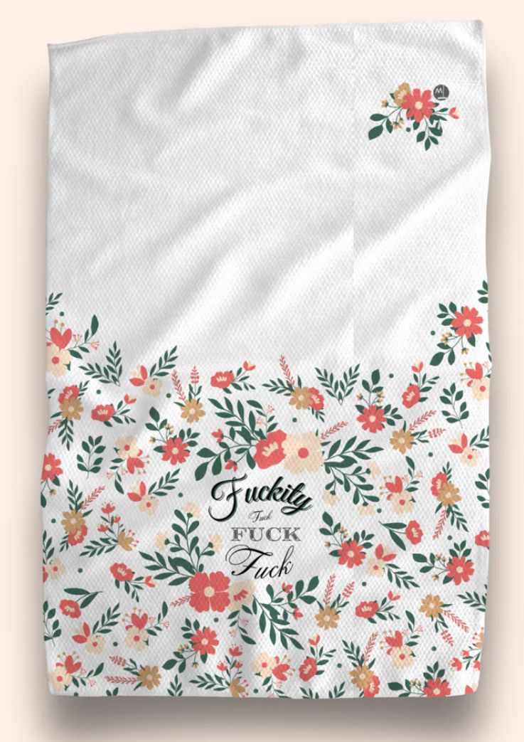 Vintage Look F***ity F*** Towel