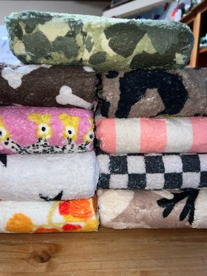 Geometry PLUSH Dog Towel Geometry PLUSH Dog Towel