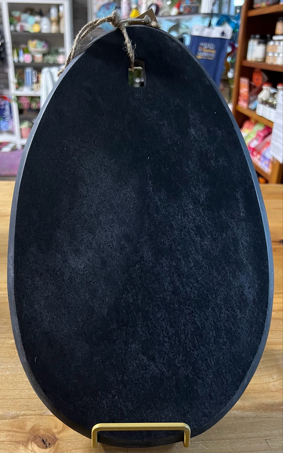 Teardrop Black Marble Board