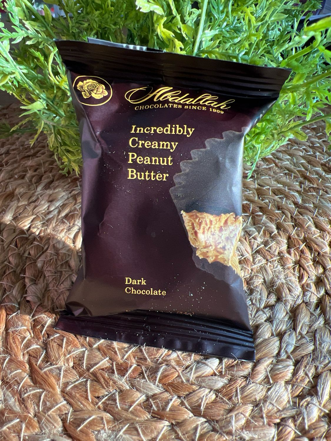 New! Abdallah 1.2oz Dark Choc Peanut Butter Cup