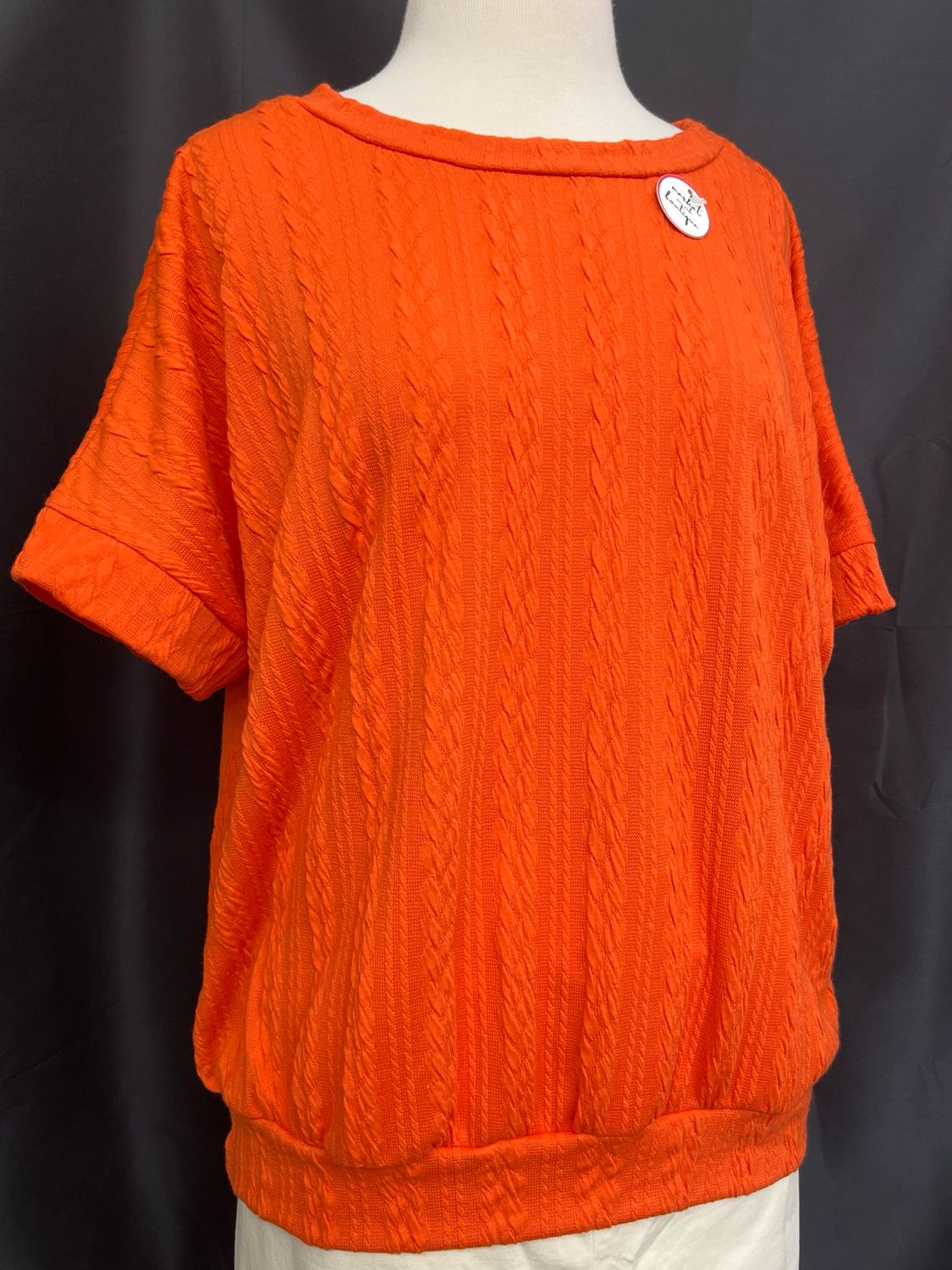 Textured Boxy Top Textured Boxy Top