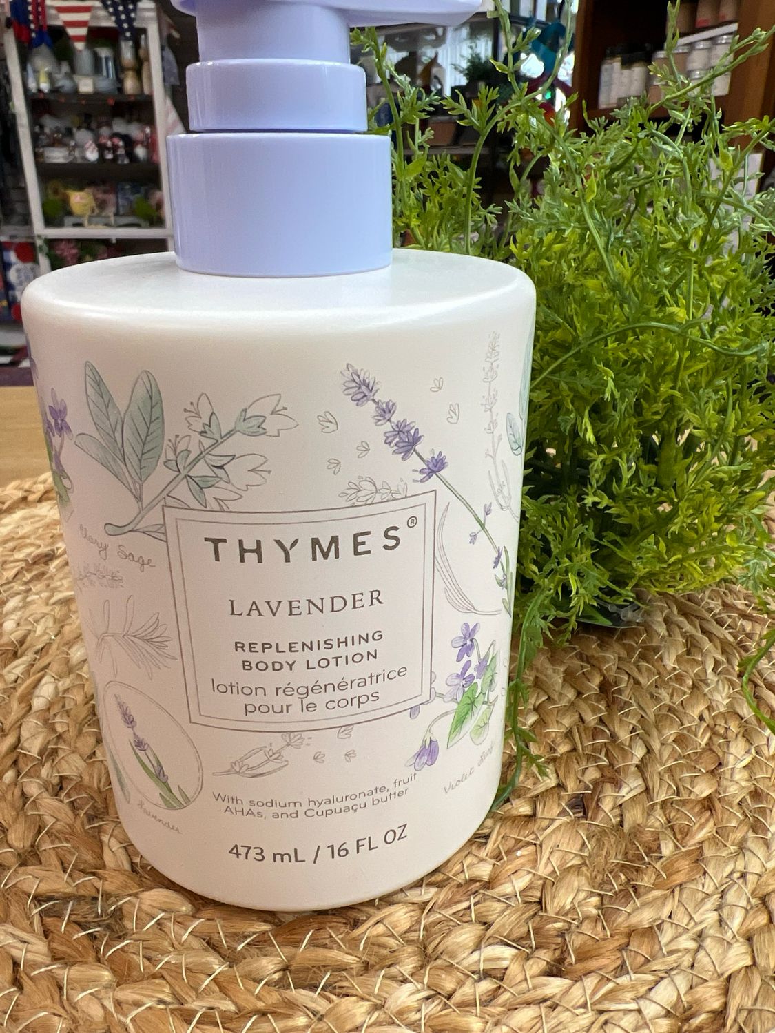 Thymes 16oz Replenishing Body Lotion - Lavender
