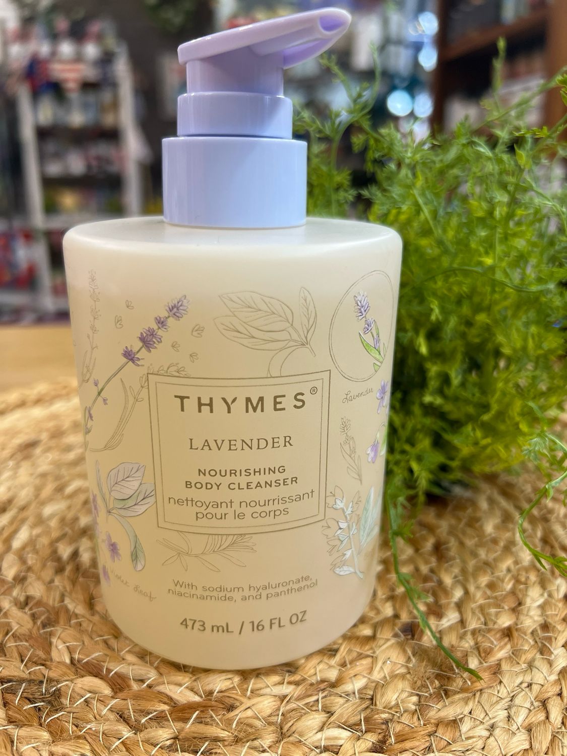 Thymes 16oz Nourishing Body Cleanser - Lavender