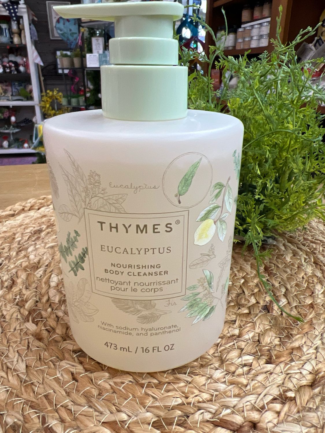 Thymes 16oz Eucalyptus Nourishing Body Cleanser
