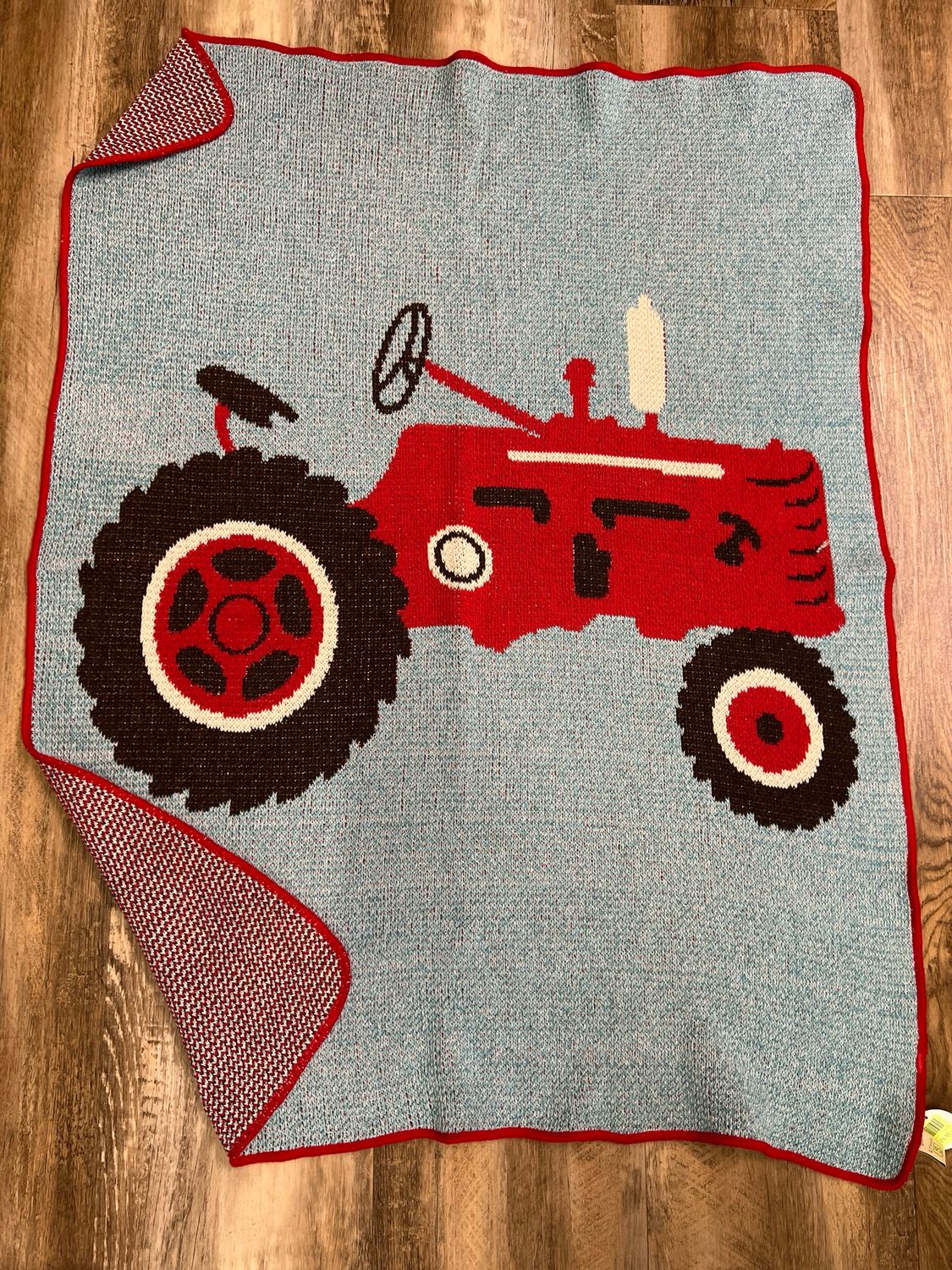 Cotton Woven Tractor Blanket