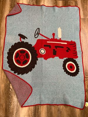 Cotton Woven Tractor Blanket Cotton Woven Tractor Blanket