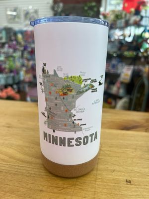 Minnesota State Tumbler w/Lid