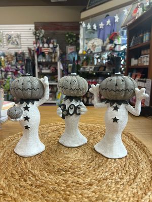 8-1/2" Jack-O-Lantern Men