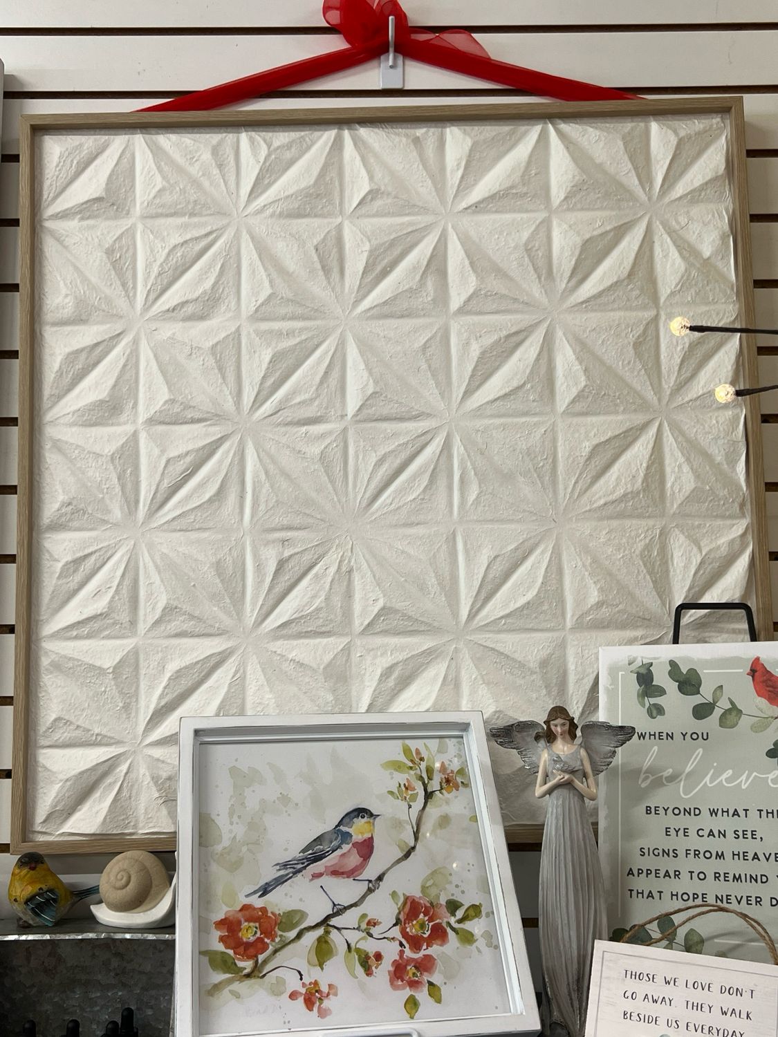 31-1/2&quot; Geometric Wall Decor