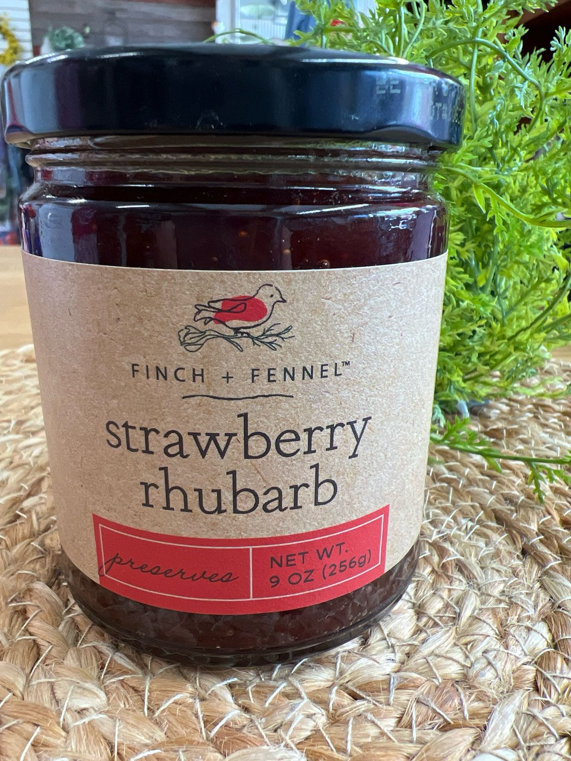 Finch & Fennel Strawberry Rhubarb Preserves Finch & Fennel Strawberry Rhubarb Preserves