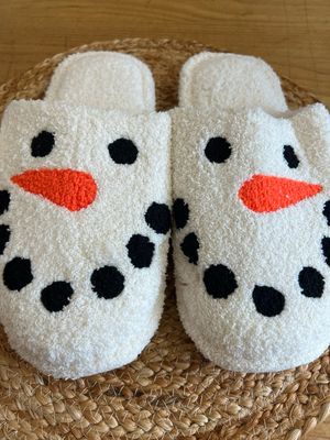 Snowman Slippers