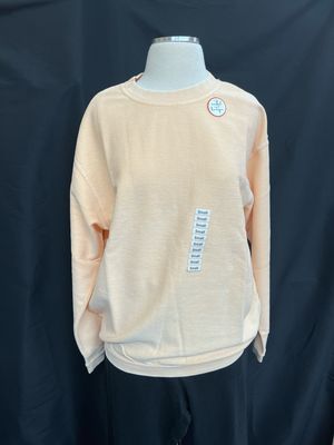 Peach Corded Crew Peach Corded Crew