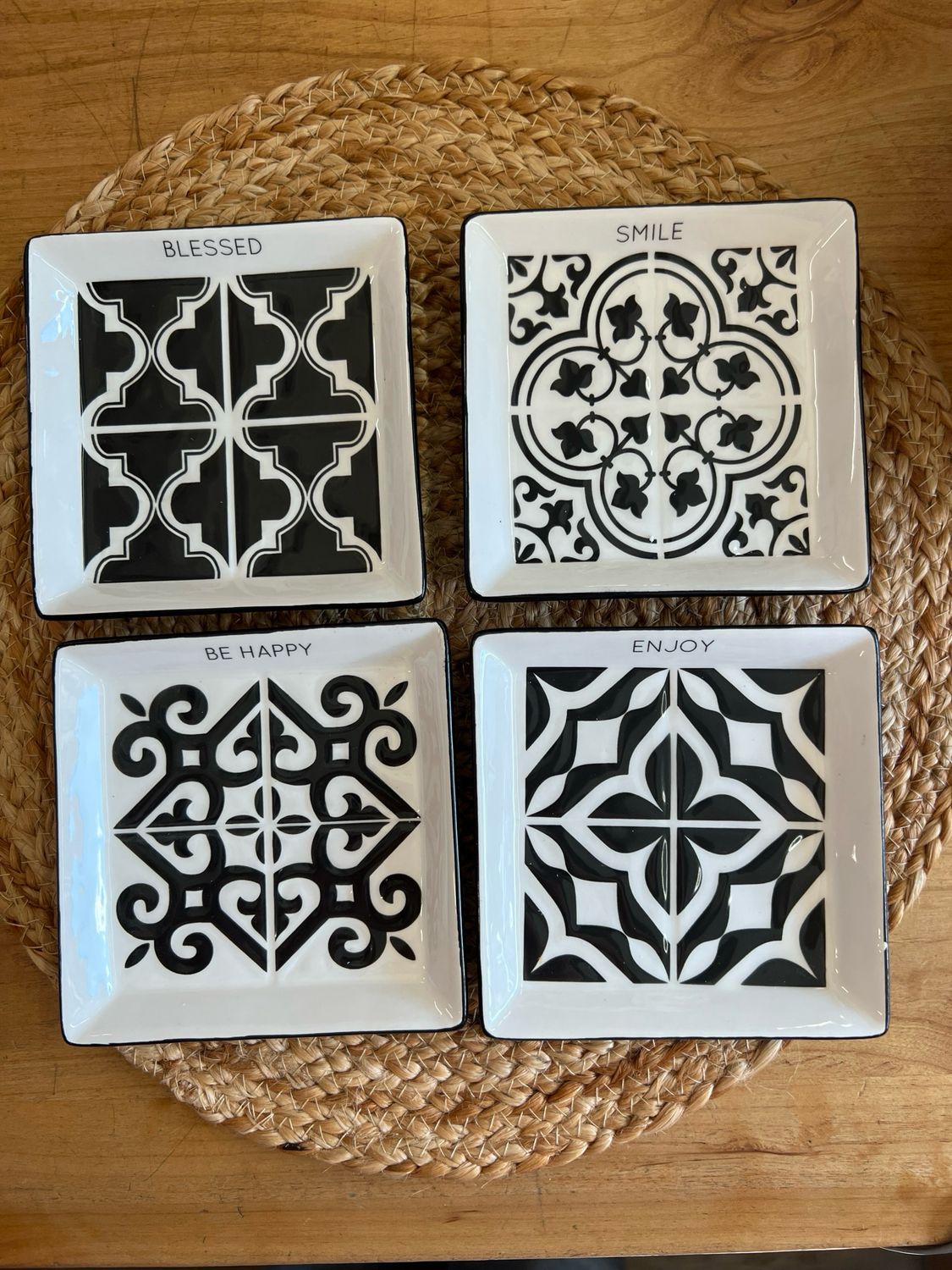 Moroccan Tile Plates