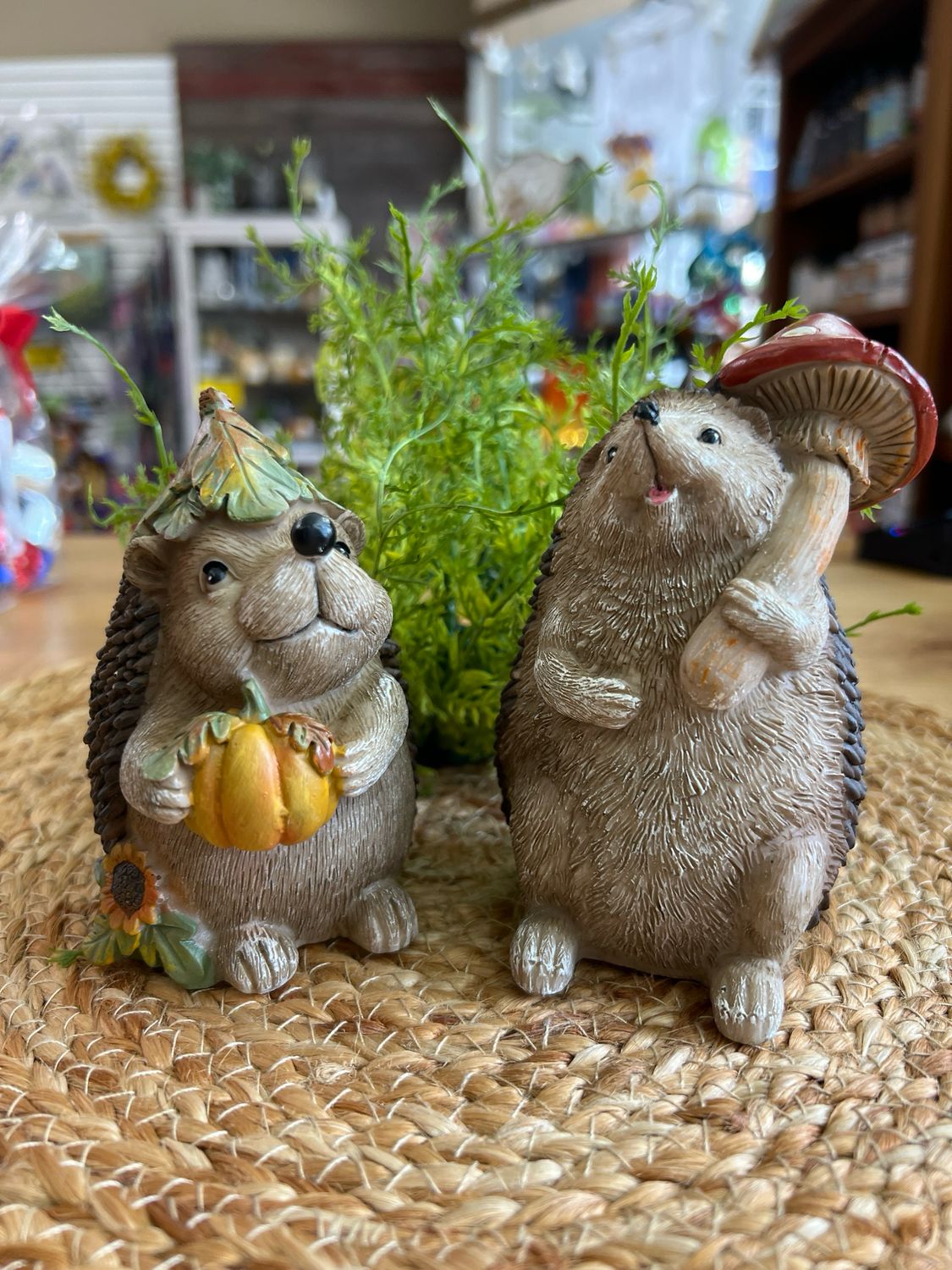 Resin Hedgehog Figurines Resin Hedgehog Figurines