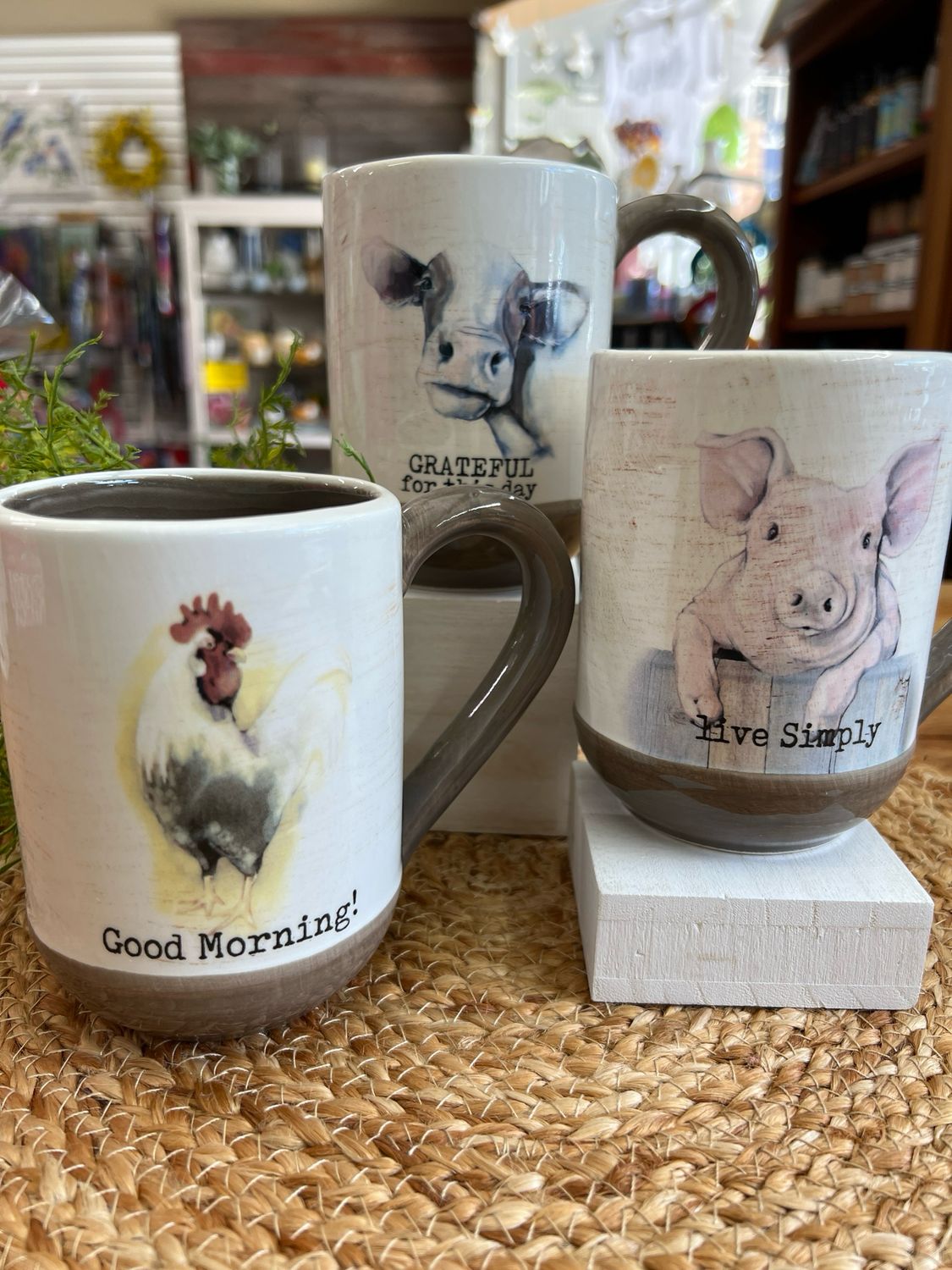 Farmhouse Animal Mug