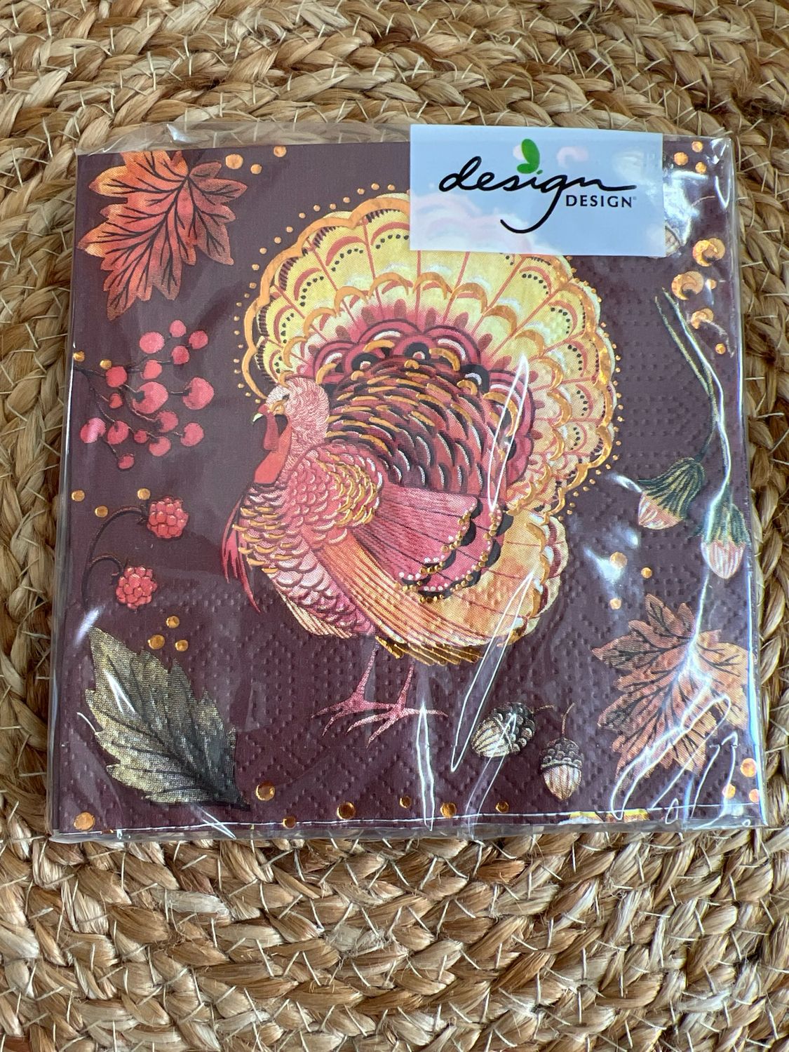 Sumptuous Harvest Cocktail Napkins