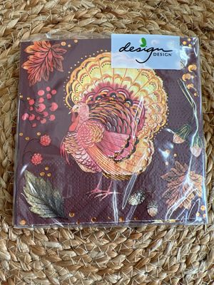 Sumptuous Harvest Cocktail Napkins