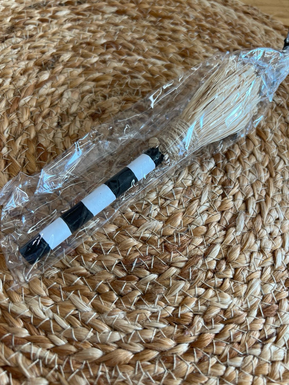 6&quot; Wooden Halloween Broom