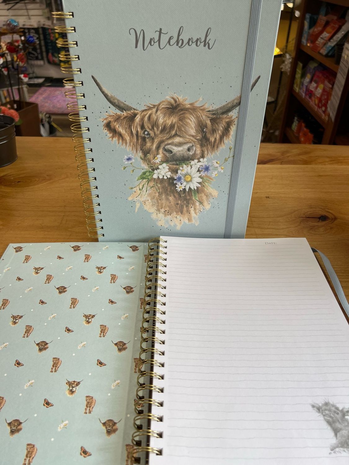 Daisy Coo 8-1/4&quot; x 11&quot; Spiral Notebook