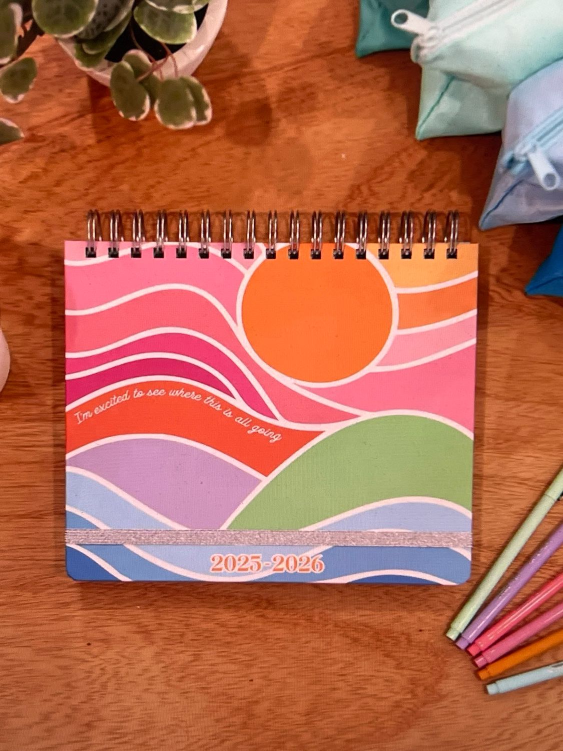 Sunrise 2025-2026 Planner August - July