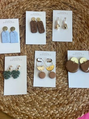 Desert Clay Earrings