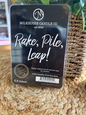 Milkhouse Rake, Pile, Leap Melts