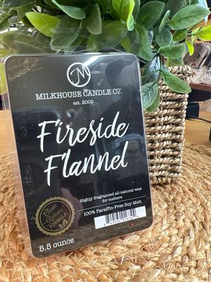 Milkhouse Fireside Flannel Wax Melts