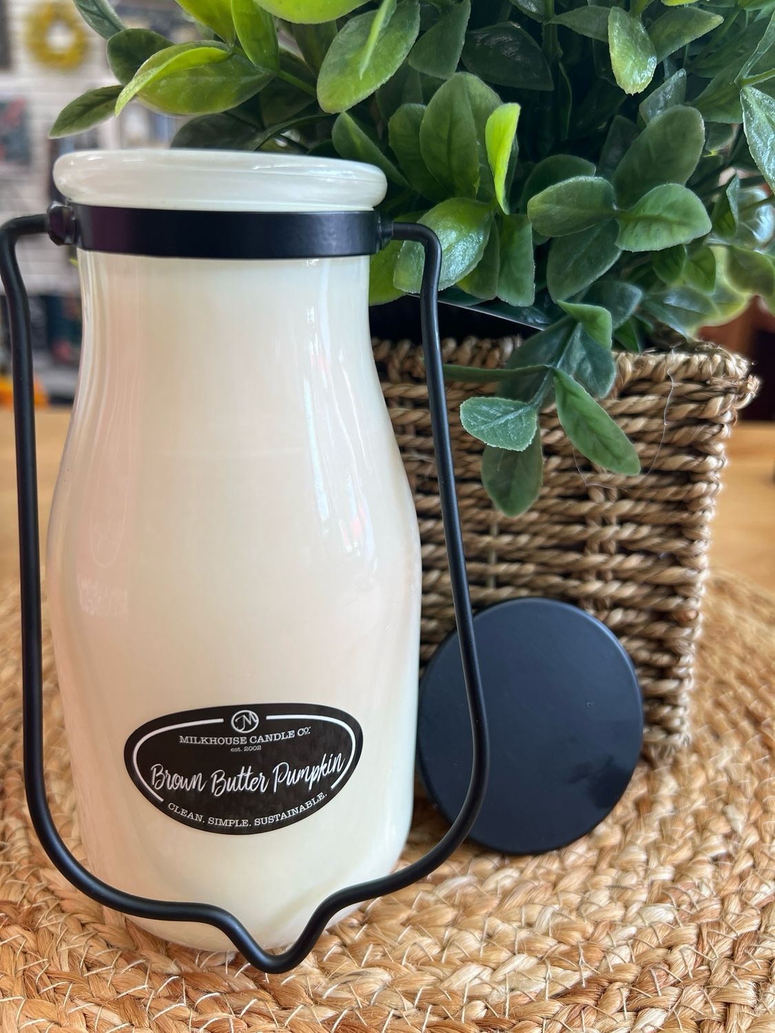 Milkhouse Brown Butter Pumpkin 14oz Milk Bottle