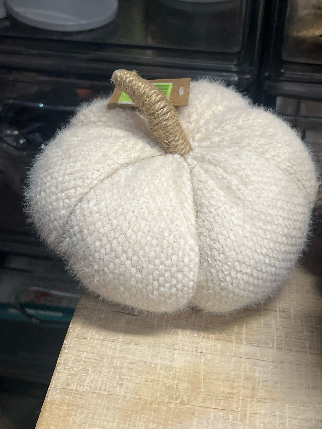 MD Cream Fuzzy Pumpkin