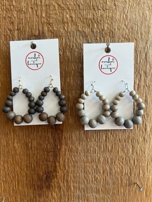 Teardrop Bead Earrings