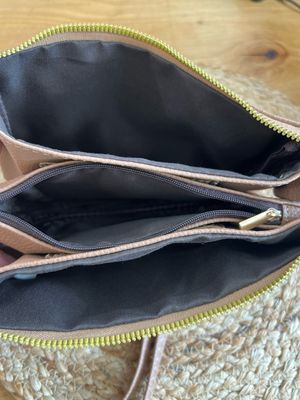 Faux Leather Envelope Bag